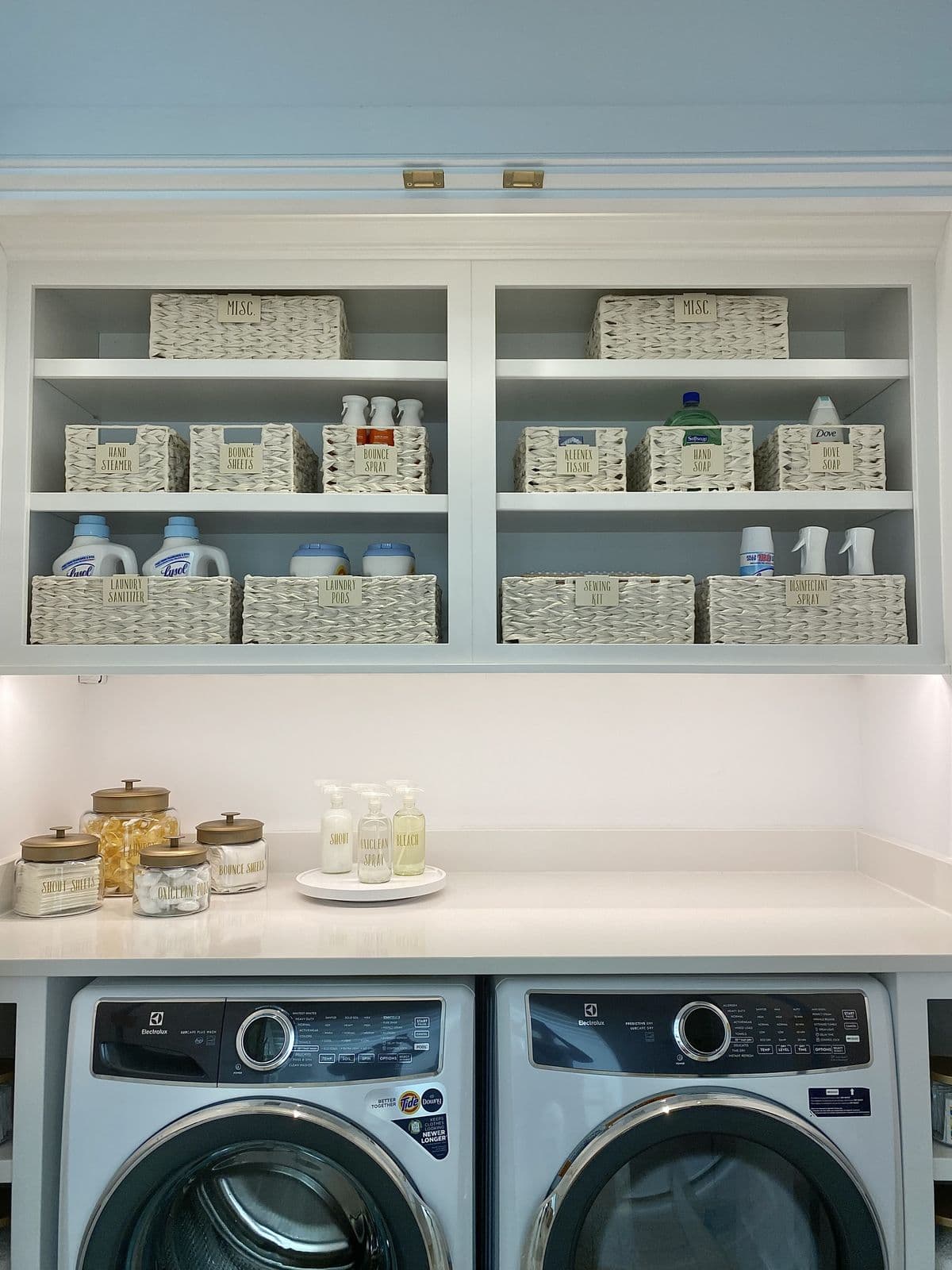 Laundry Room organized by The Moore Method