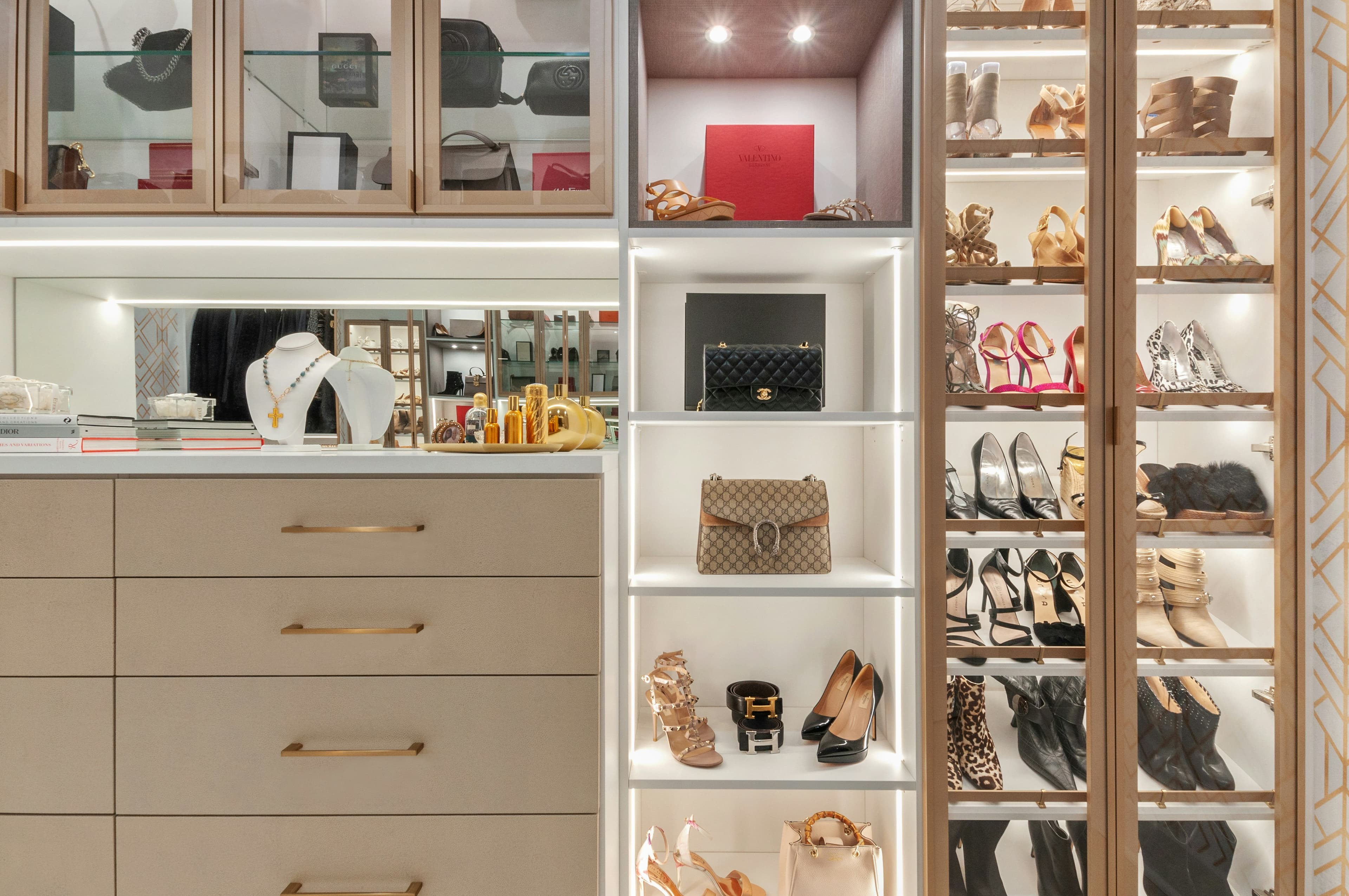 Closets organized by The Moore Method